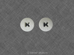 K ROCHE 2 K KLONOPIN Pill White Round Pill Identifier